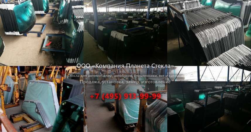 Левое стекло для John Deere 772A