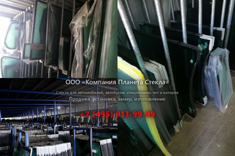 Правое стекло на Doosan DSL601