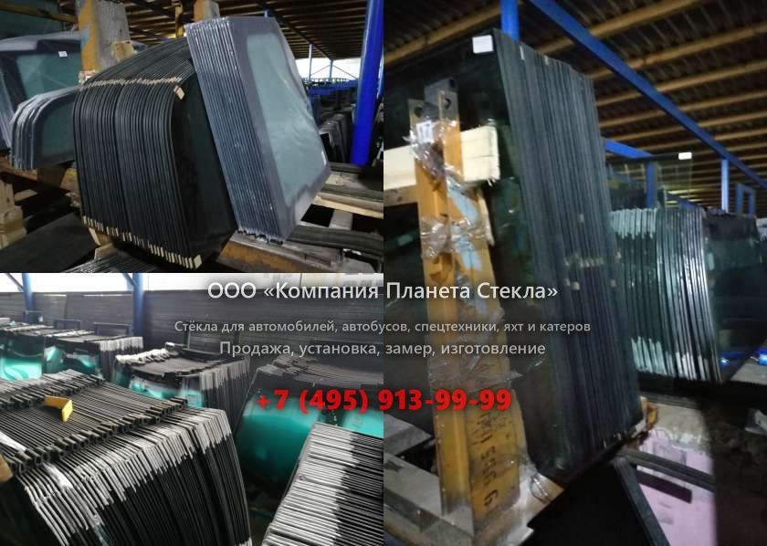 Левое стекло на Doosan Mega 160TC