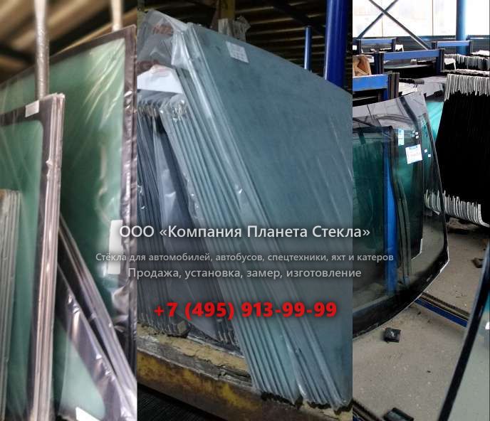 Лобовое стекло на Doosan DX140LC