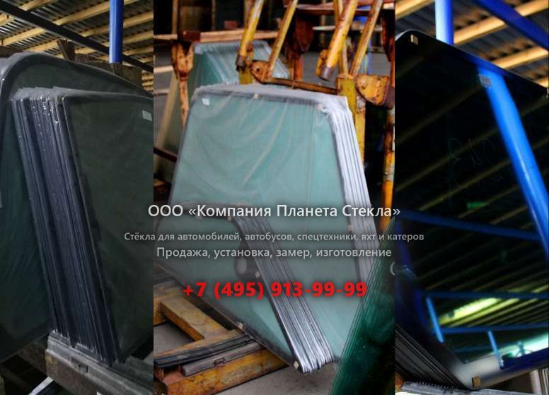 Правое стекло на JCB 416 HT
