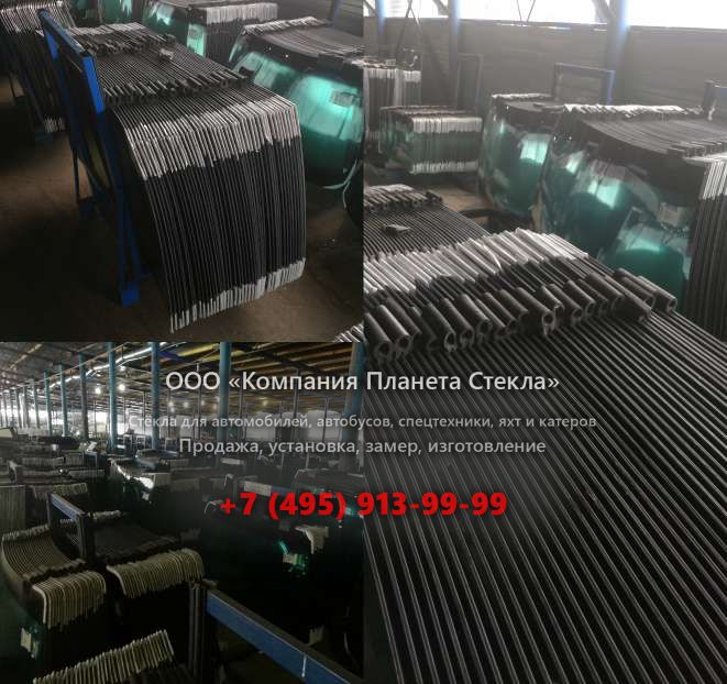 Правое стекло для Doosan DX340LC