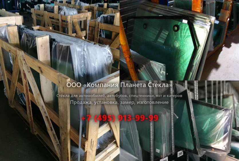 Стекло правое дверное для Volvo 5350B 6x6