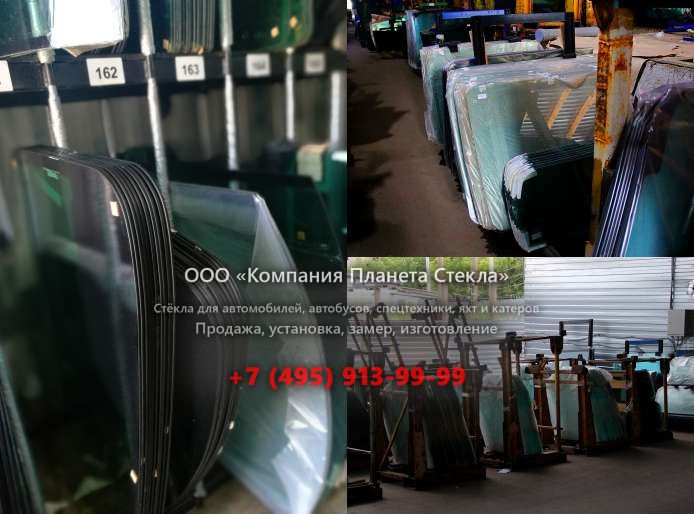 Правое стекло на Doosan DL250