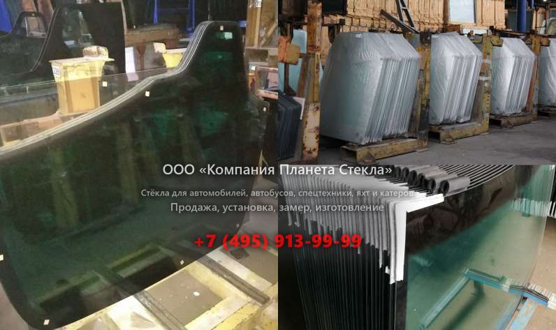 Стекло правое дверное нижнее для Volvo 4600