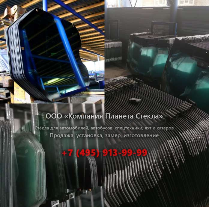 Левое стекло для Doosan Mega 300-III