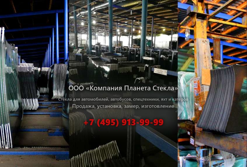 Лобовое стекло на JCB 4CX Super SM