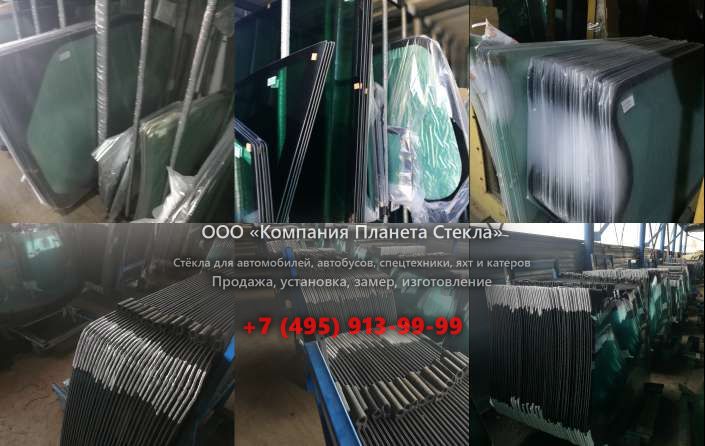 Правое стекло на John Deere JD570