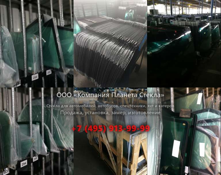 Правое стекло на John Deere 670C