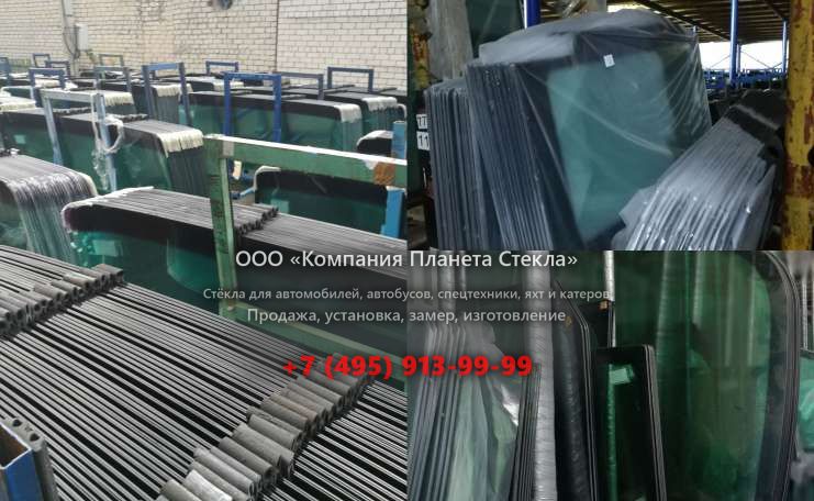 Правое стекло для Doosan SOLAR 55W-V