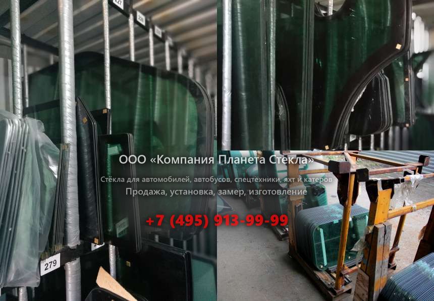 Левое стекло для Doosan DX255LC