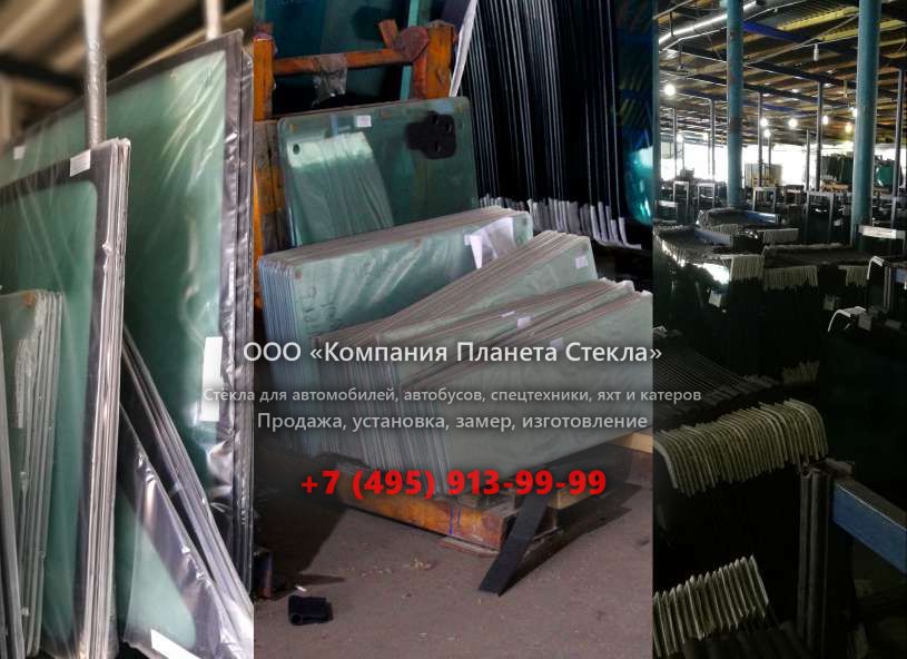 Левое стекло для John Deere 672D