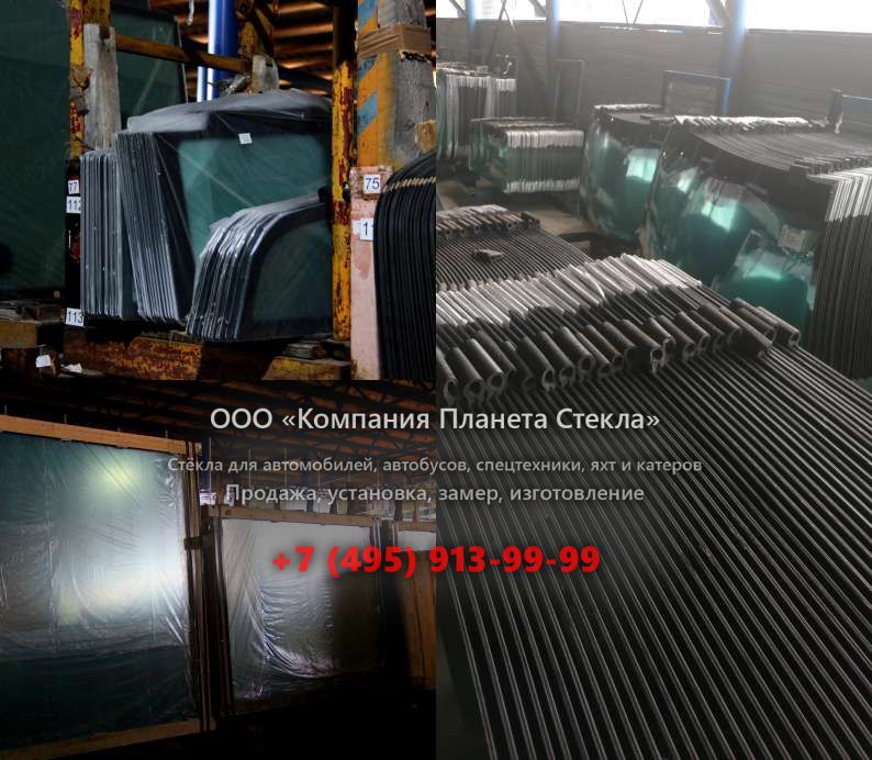 Стекло правое дверное для Volvo A28
