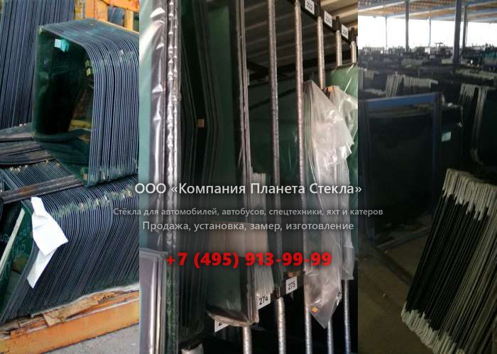 Левое стекло на Doosan Mega 250VTF L