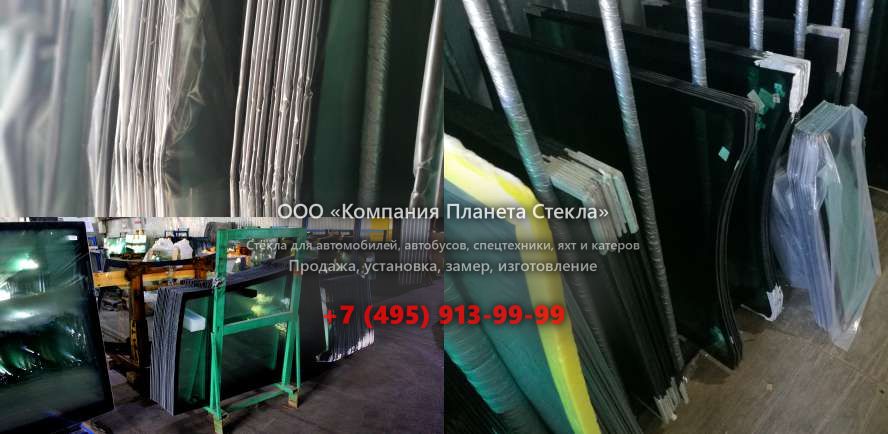 Левое стекло для Doosan 430 Plus