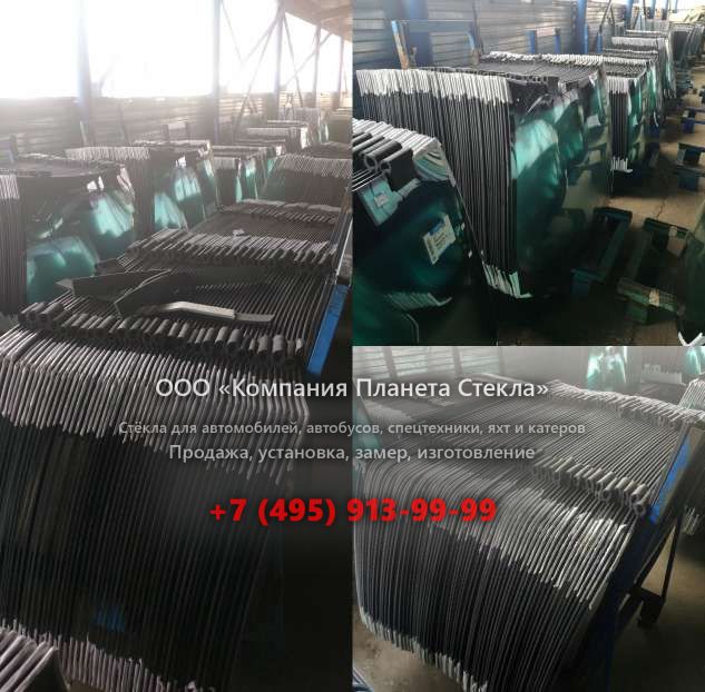 Правое стекло на Doosan DL400