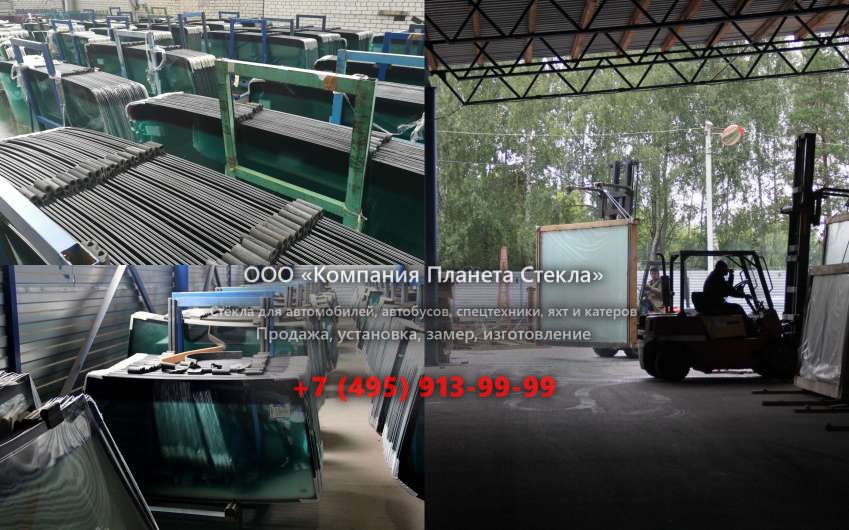 Левое стекло для Doosan DX200A