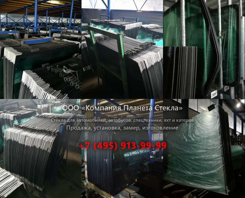 Левое стекло для Doosan DSL802