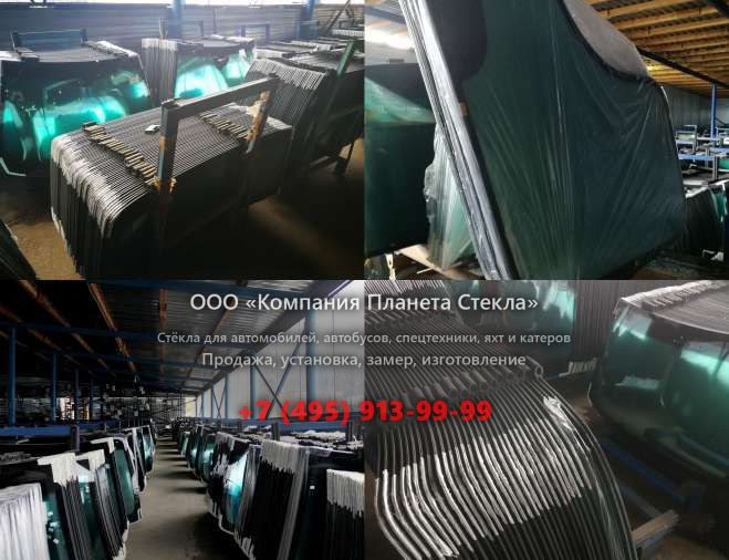Левое стекло для Doosan Mega 250-V