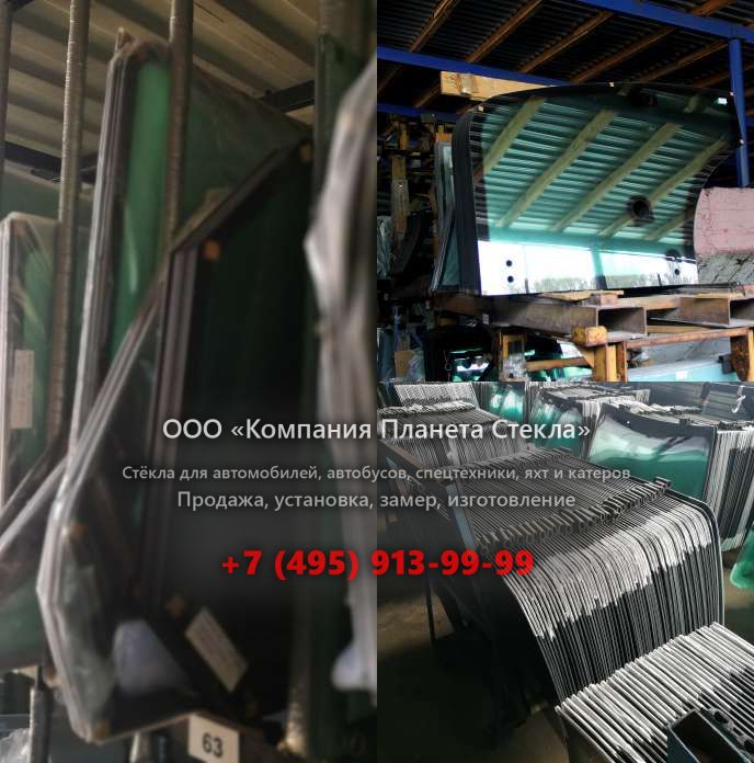 Стекло правое дверное для Volvo A35C
