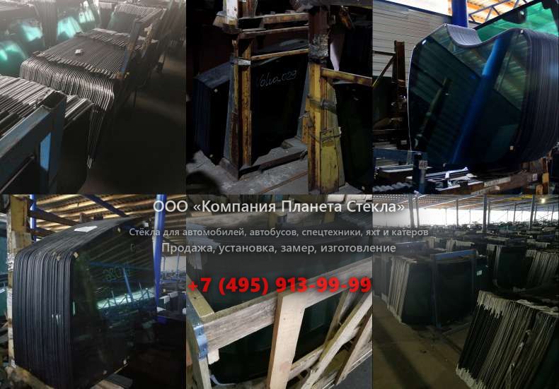 Левое стекло на Doosan SD200