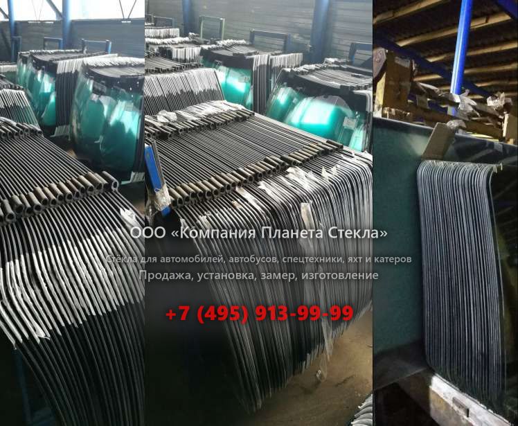 Заднее стекло на Doosan 440 Plus