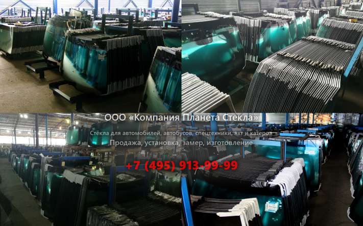 Правое стекло для Doosan DL300A
