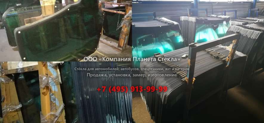 Правое стекло для JCB 410M