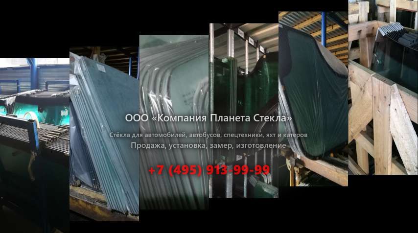 Левое стекло для JCB JS 200W WM