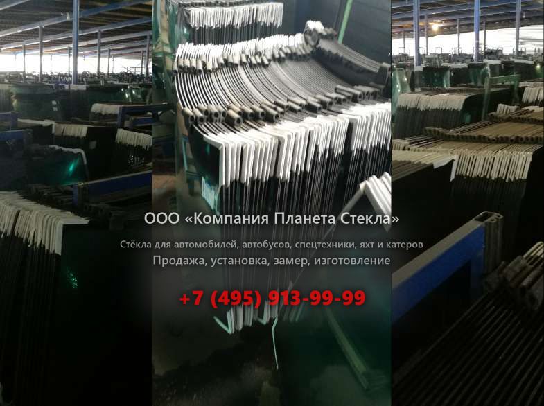 Правое стекло для BEML BD475