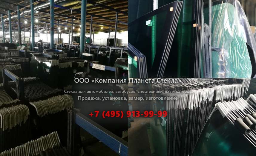 Стекло левое дверное верхнее на JCB 8065 RTS