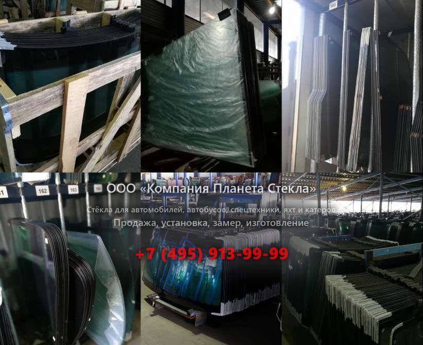 Левое стекло для Doosan DX340LC-3