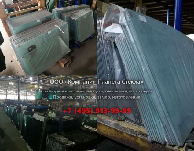 Стекло левое дверное нижнее для Case CX700