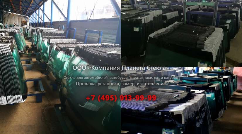 Левое стекло для Setra S415 NF
