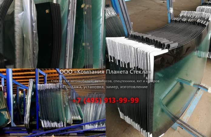 Правое стекло для Doosan Mega 250VTF L