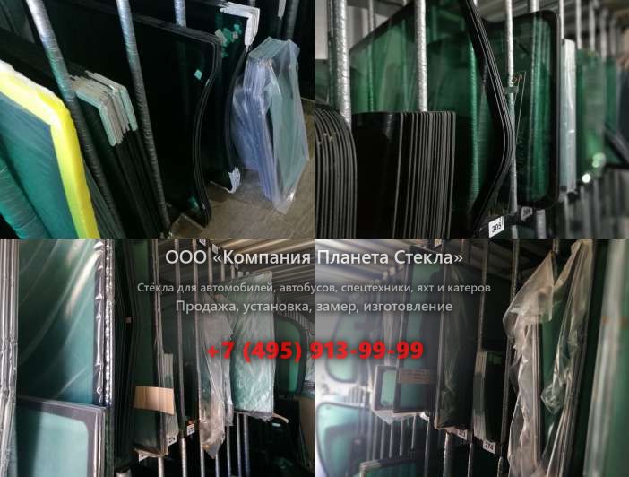 Левое стекло на Doosan DH170III