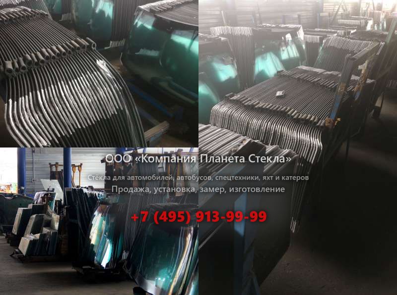 Левое стекло для Doosan DX480LCA-HD