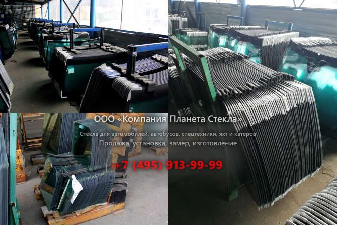 Правое стекло для Doosan Mega 200-V