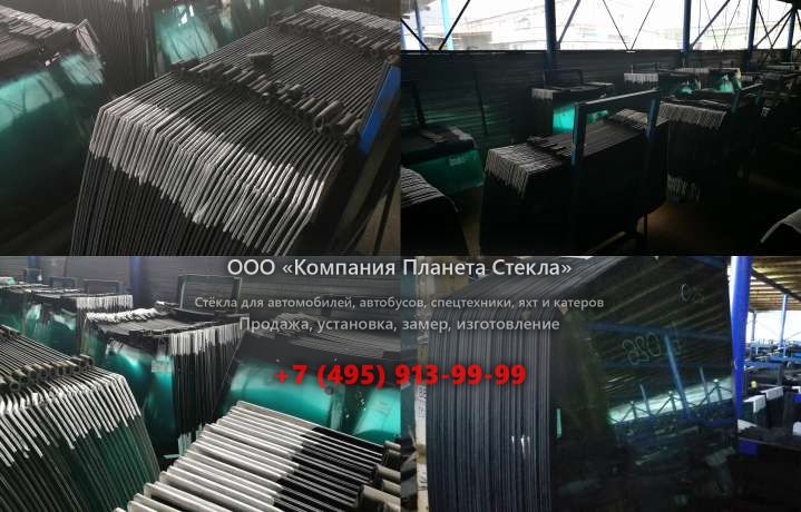 Стекло левое дверное нижнее для Volvo 4500