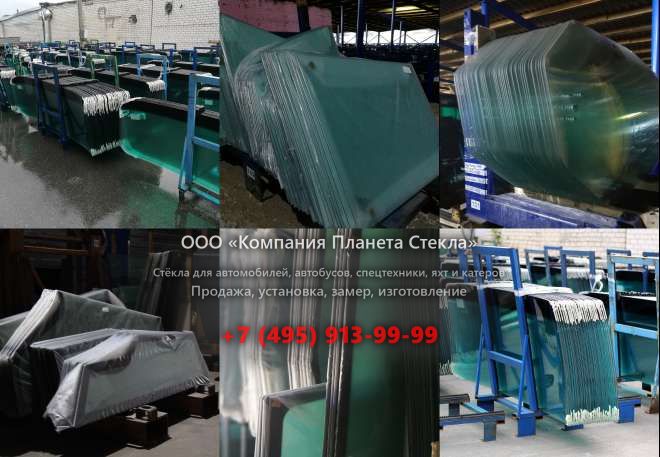 Левое стекло для Doosan SOLAR 290V