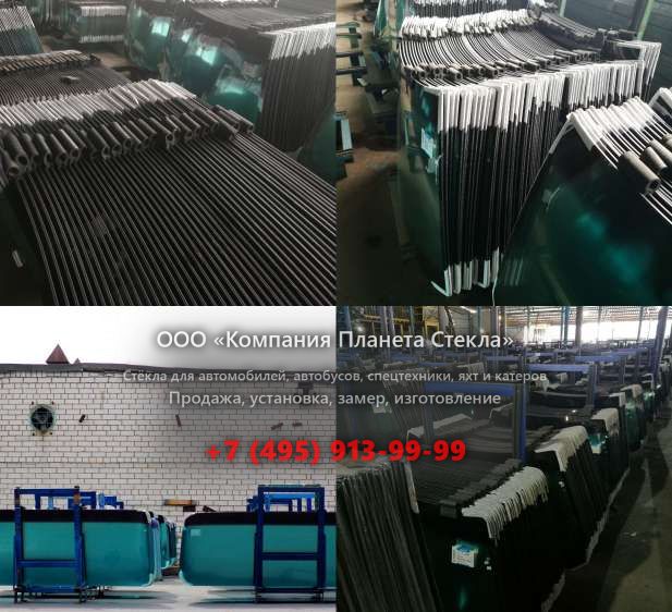 Правое стекло на Doosan 460 Plus
