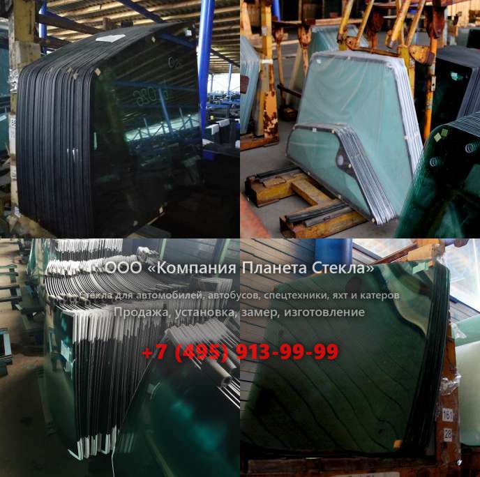 Правое стекло на John Deere 772CH II