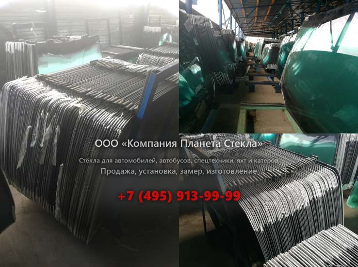 Лобовое стекло для Doosan Mega 160