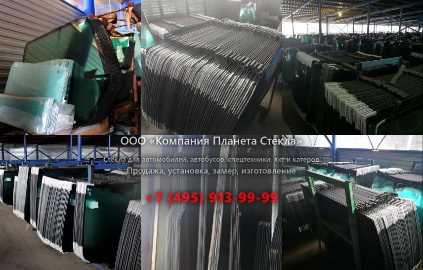 Левое стекло на Doosan DX235LCR