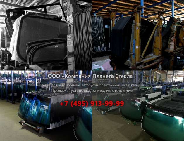 Левое стекло для Doosan SOLAR 225NLCV