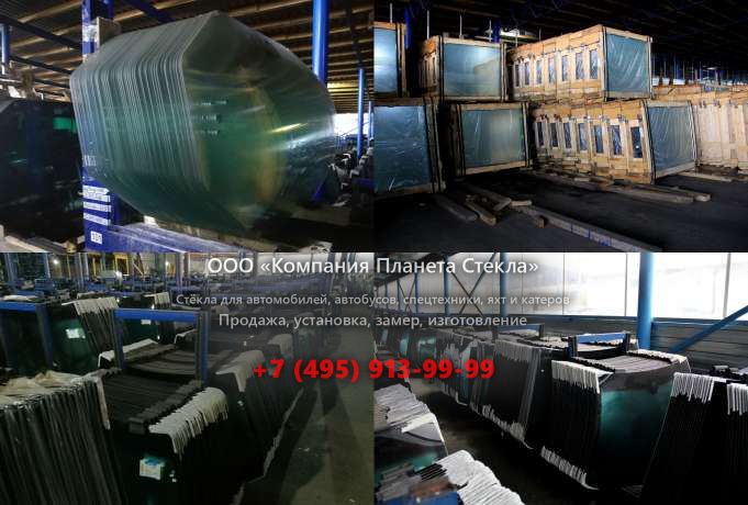 Левое стекло на John Deere 770CH II