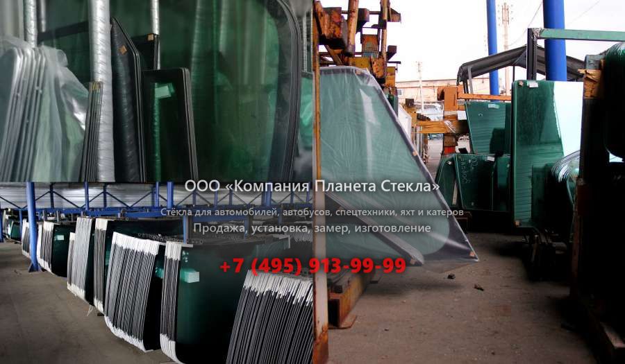 Стекло левое кузовное для JCB 8025 ZTS