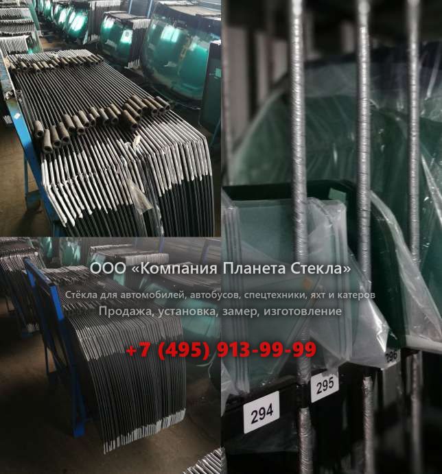 Заднее стекло на Doosan Mega 200