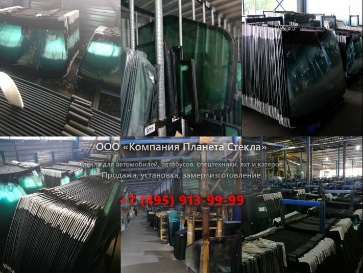 Левое стекло для Doosan DL350