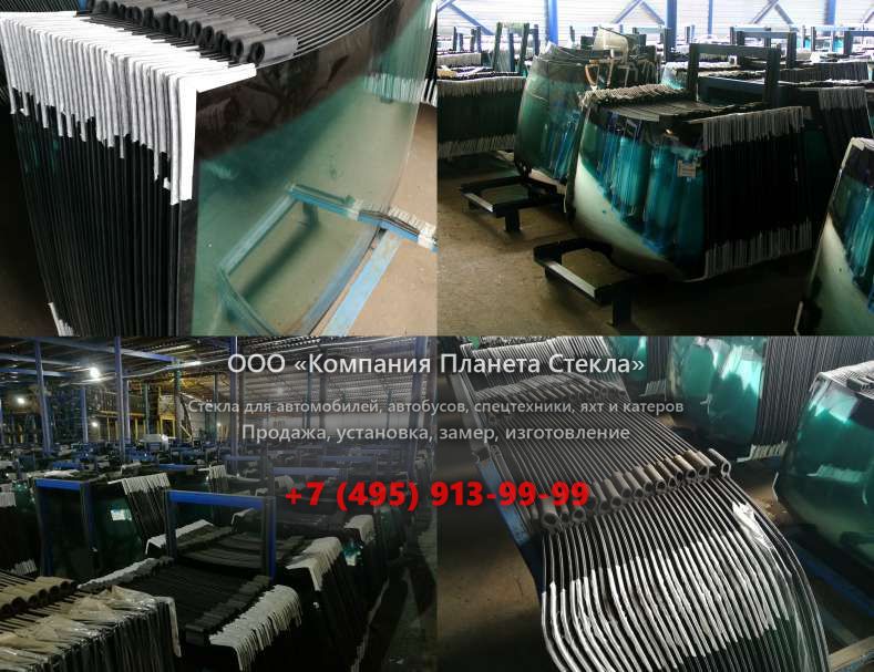 Левое стекло для Doosan DX300LC-3